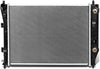 DNA Motoring  Factory Style Aluminum Radiator Compatible with 05-13 Corvette,23-7/16" W X 17-3/16" H X 1" D,1-5/16" Inlet / 1-5/16" Outlet