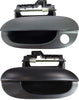 Front Exterior Door Handle Set of 2 Compatible with 1997-2000 BMW 528I and 2001-2003 525I Primed Driver and Passenger Side