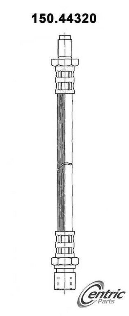 Centric Brake Hydraulic Hose for 1979-1983 Pickup 150.44320
