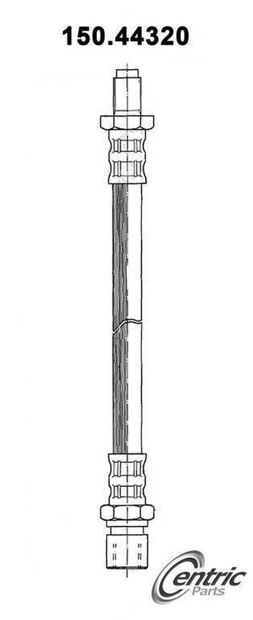 Centric Brake Hydraulic Hose for 1979-1983 Pickup 150.44320