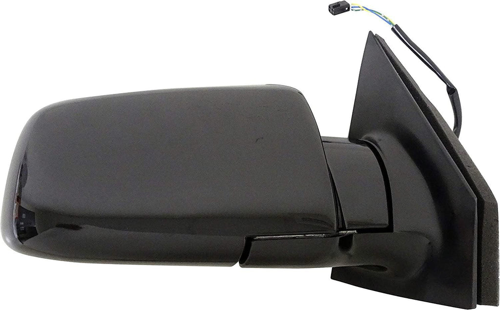 Dorman 955-338 Passenger Side Power Door Mirror - Folding Compatible with Select Chevrolet / GMC Models, Black