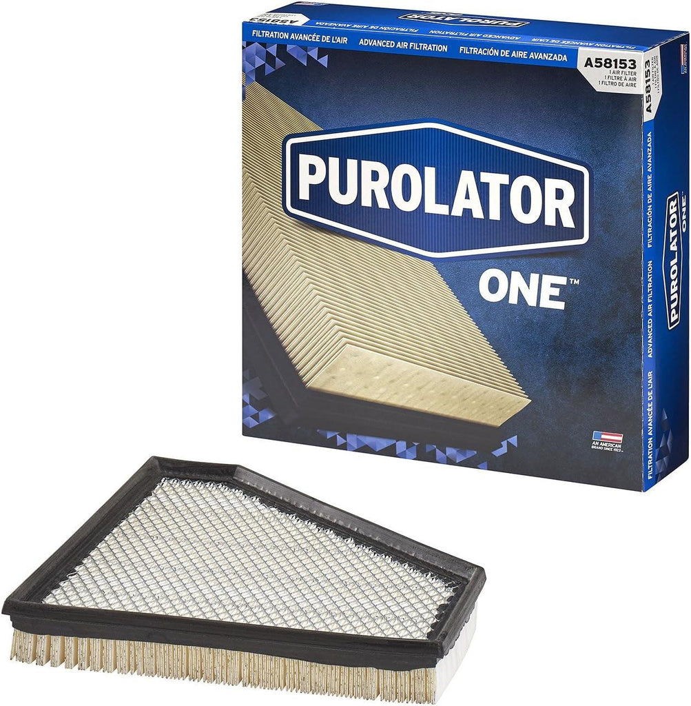 A58153 one Advanced Engine Air Filter Compatible with Select Chevrolet and Cadillac