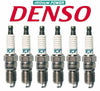 Set of 6 Denso Iridium TT Spark Plugs IT16TT / 4713 Made in Japan for GMC Ford