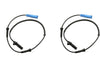 Rear PAIR Delphi ABS Wheel Speed Sensor for 1999-2000 BMW 528I (58116)