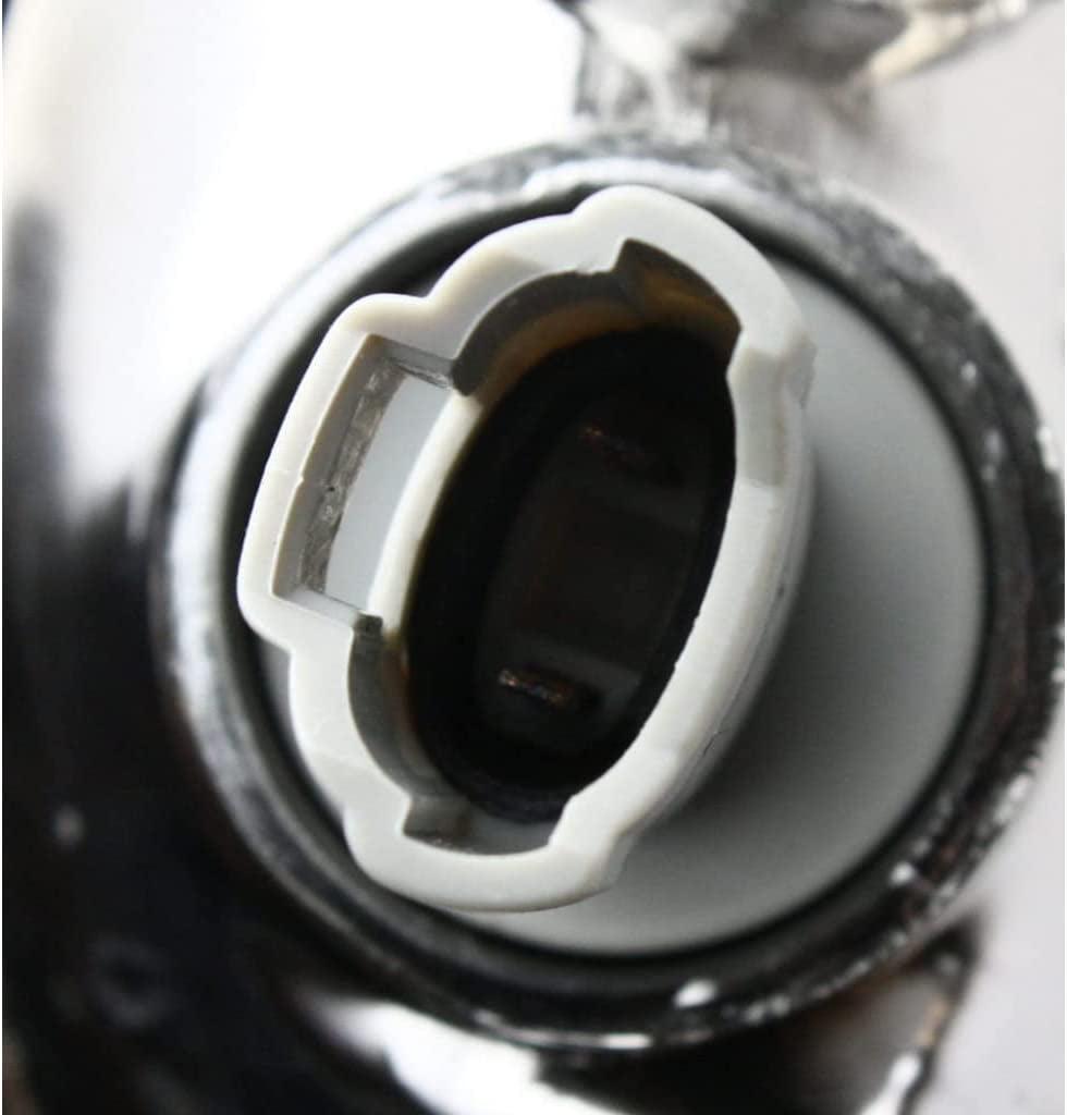 Compatible with Toyota Pickup Corner Light 1989 1990 1991 Driver Side | W/Chrome Trim | 2WD | Clear & Amber Lens | TO2520122 | 8162089177