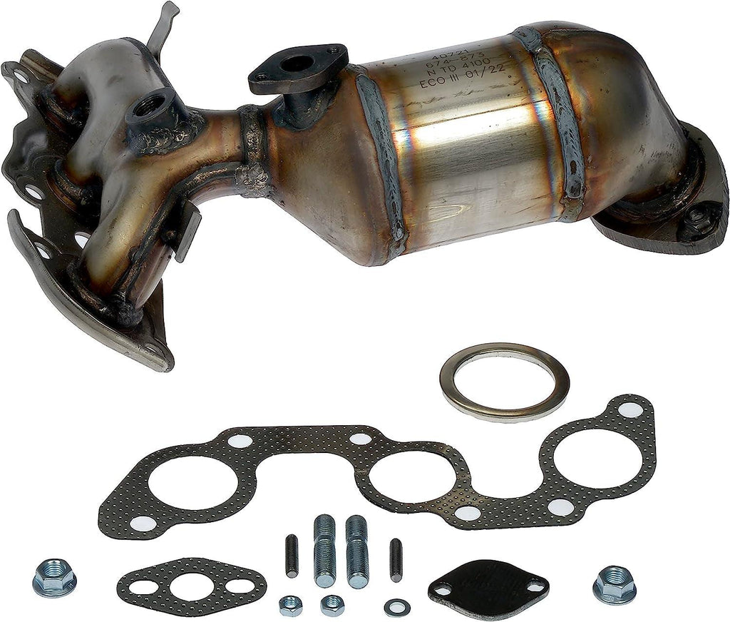 Dorman 674-873 Rear Manifold Converter - Not CARB Compliant Compatible with Select Lexus / Toyota Models (Made in USA)