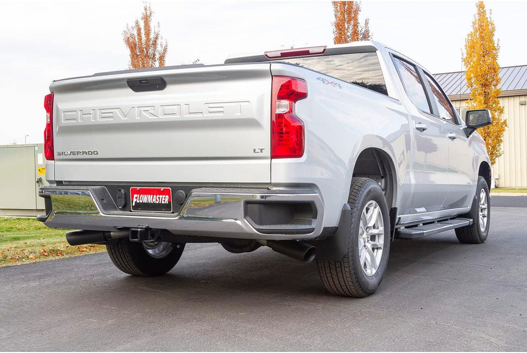 817854  817854 Cat-Back Exhaust System Outlaw Fits 2019 Silverado/Sierra 1500 Exhaust System Kit Cat-Back Exhaust System Outlaw Fits 2019 Silverado/Sierra 1500