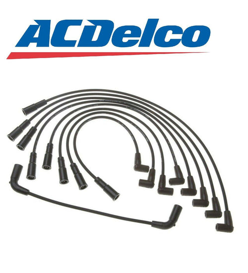 9718Q AC Delco Spark Plug Wires Set of 8 New for Chevy Suburban Express Van