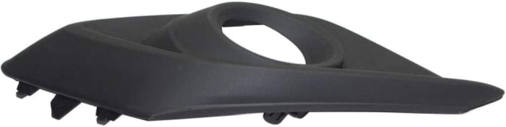 For Mazda 3/3 Sport Fog Light Trim 2014 2015 2016 Driver and Passenger Side Pair/Set | Hatchback/Sedan | Black | DOT/SAE Compliance | MA1038123 + MA1039123 | BHR150C21A + BJS850C11