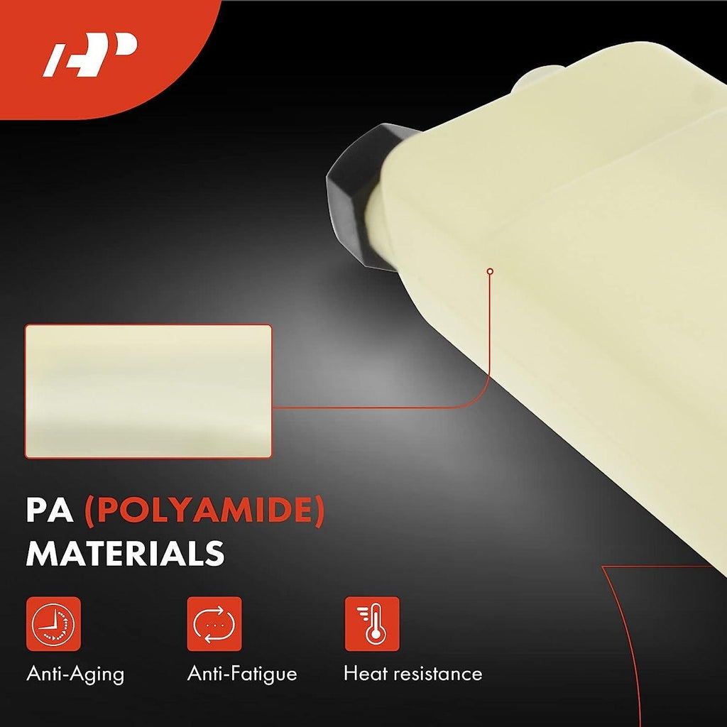 A-Premium Engine Coolant Overflow Recovery Reservoir Tank [With Cap & Sensor] Compatible with BMW [E36] 320I, 323I, 323Is, 325I, 325Is, 328I, 328Is, 528I, M3, Z3, E39, Replace# 17111723520