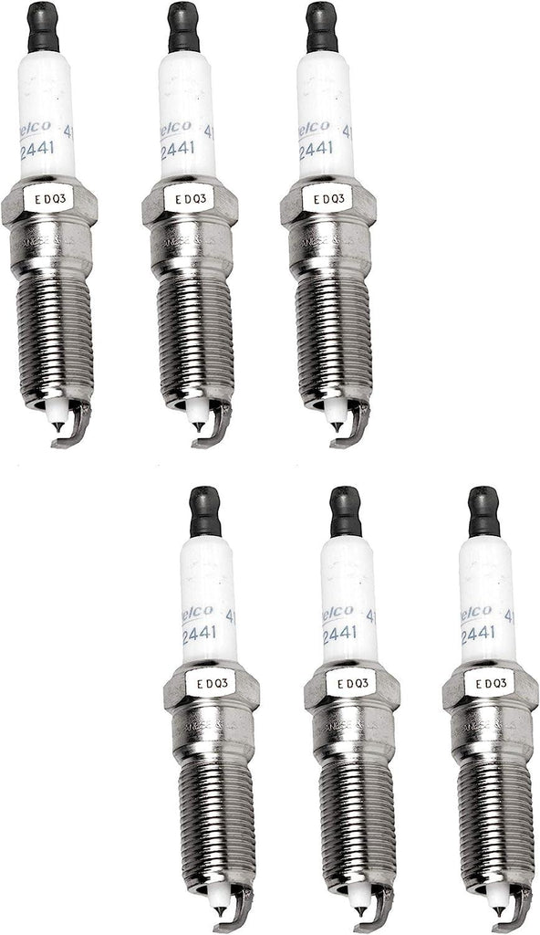 Set of 6 Iridium Spark Plugs for Savana 1500 Silverado 1500 V6 4.3L