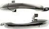 Rear Exterior Door Handle Compatible with 2005-2010 Chrysler 300 and 2005-2008 Dodge Magnum, Set of 2, Driver and Passenger Side