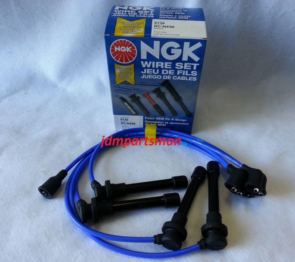 240SX 1991-1994 1997-2001 NGK Spark Plug Wire Set NX96 ( 9136 )