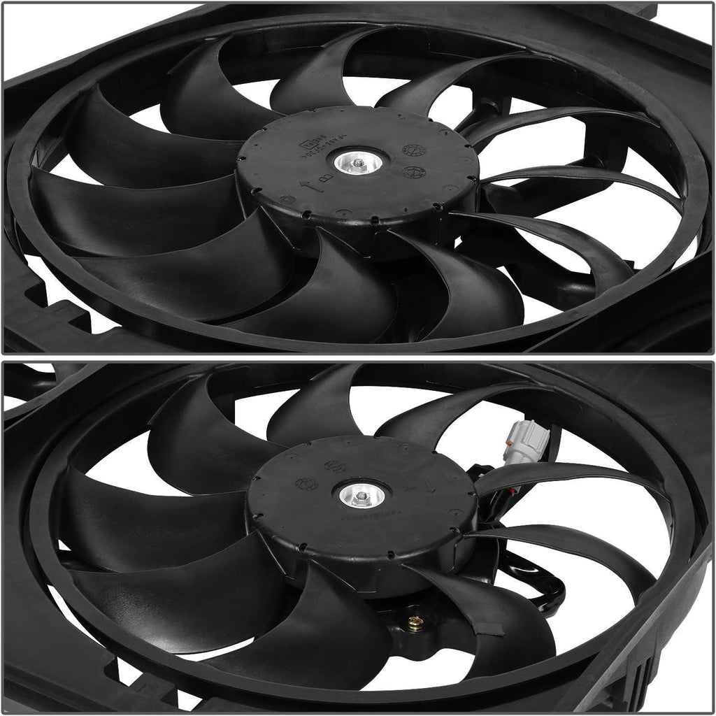 Factory Style Radiator Cooling Fan Assembly Compatible with 15-18 City Express / 13-21 NV200,OEM-RF-0904