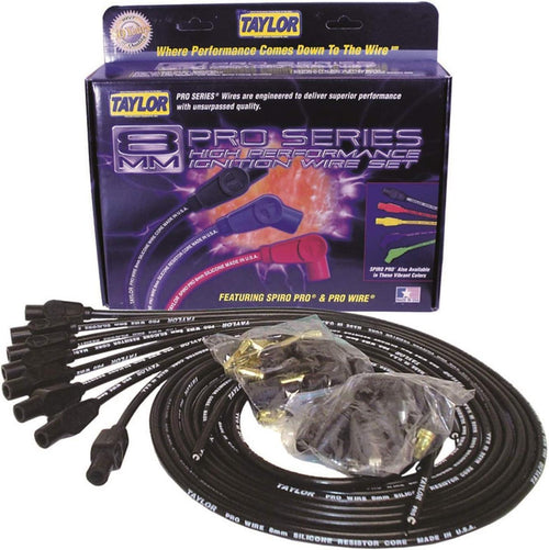70055 8Mm Pro Wire Black Spark Plug Wire Set