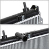 OEM-RA-2677 Factory Style Aluminum Cooling Radiator Compatible with 03-09 PT Cruiser Turbo AT, 20-1/2" W X 18-3/16" H X 1" D, 1-3/8" Inlet / 1-5/16" Outlet