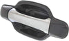 for Chevy Colorado Exterior Door Handle 2004-2012 Front Passenger Side Smooth Black Bezel W/Chrome Lever | Trim: LS/LT/WT