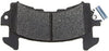 Premium  Specialty Truck & SUV Replacement Front and Rear Metallic Disc Brake Pad Set for Select 1992-1995 AM General Hummer Model Years (SP651TR)