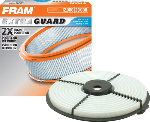 Extra Guard round Plastisol Engine Air Filter Replacement, Easy Install W/ Advanced Engine Protection and Optimal Performance, CA4940