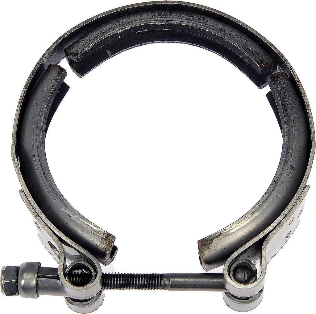 Dorman 904-5154 Exhaust Gas Recirculation (EGR) Cooler Clamp Compatible with Select Models, Metallic Grey