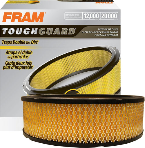 TGA326 Tough Guard Rigid round Air Filter for Buick, Cadillac, Checker, Chevrolet, GMC, Oldsmobile and Pontiac Vehicles