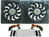 16934 High Output Dual Radiator Fan Black