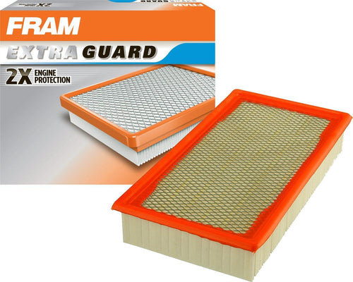 Extra Guard CA8925 Replacement Engine Air Filter for Select Ford Models, Provides up to 12 Months or 12,000 Miles Filter Protection