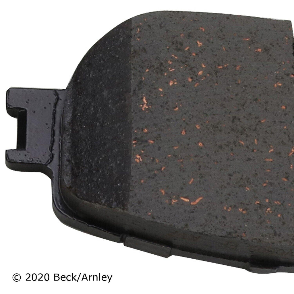 Beck Arnley Front Disc Brake Pad Set for IS250, GS300, Camry (089-1657)