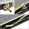 OEM-RA-2441 OE Style Direct Fit Aluminum Cooling Radiator Compatible with 00-04 Spectra, 27-1/4" W X 13-9/16" H X 1" D, 1-5/16" Inlet, 1-5/16" Outlet