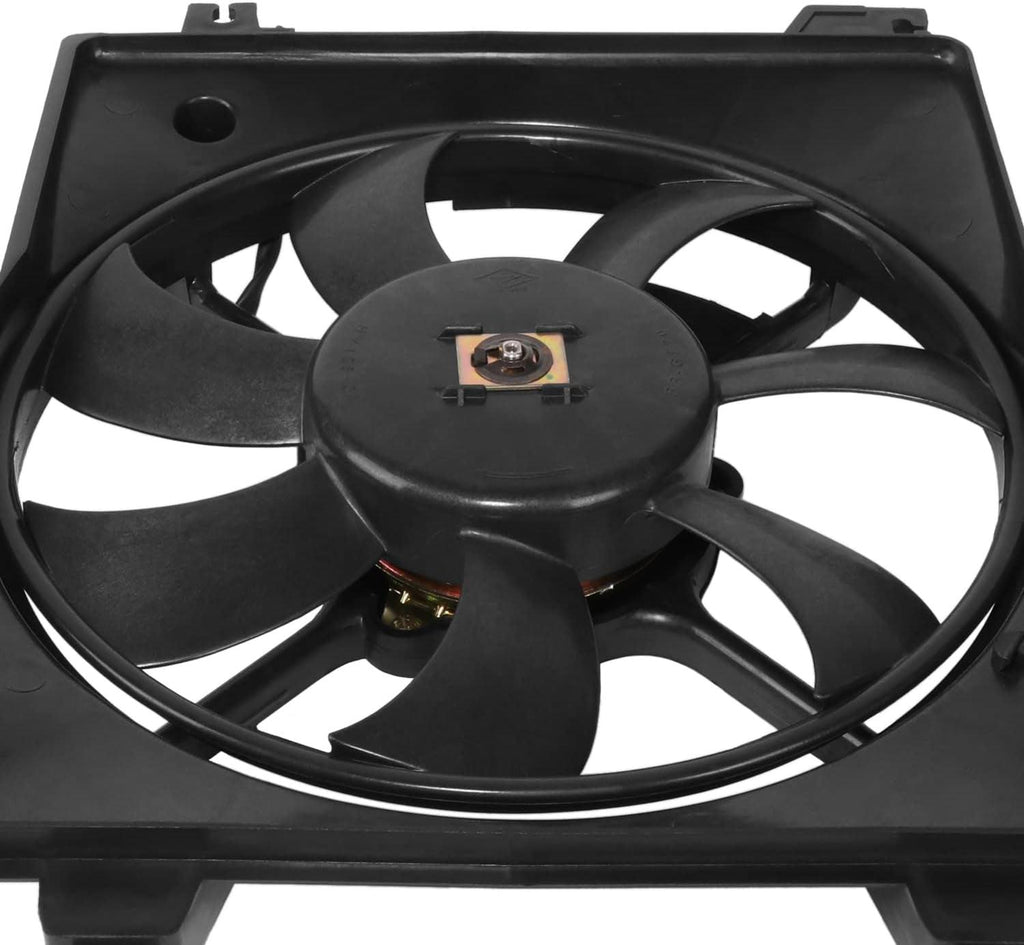 OEM-RF-1097 Factory Style A/C Condenser Fan Assembly Compatible with 2001-2006 Elantra