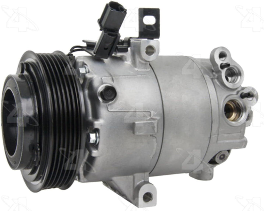 198354 New Halla HCC-VS12 Compressor W/Clutch (198354)