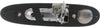 Exterior Door Handle Set of 2 Compatible with 1998-2002 Lincoln Town Car Rear, Driver and Passenger Side FO1521129
