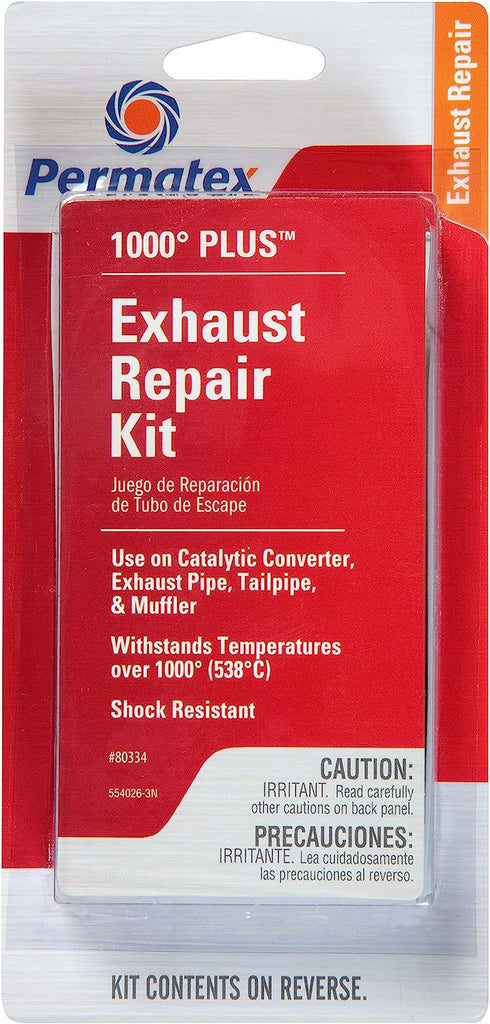 Permatex 80334 1000 Degree plus Exhaust Repair Kit, Single Unit