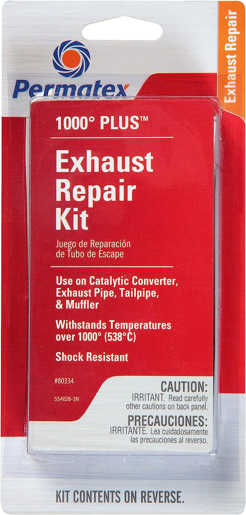 Permatex 80334 1000 Degree plus Exhaust Repair Kit, Single Unit