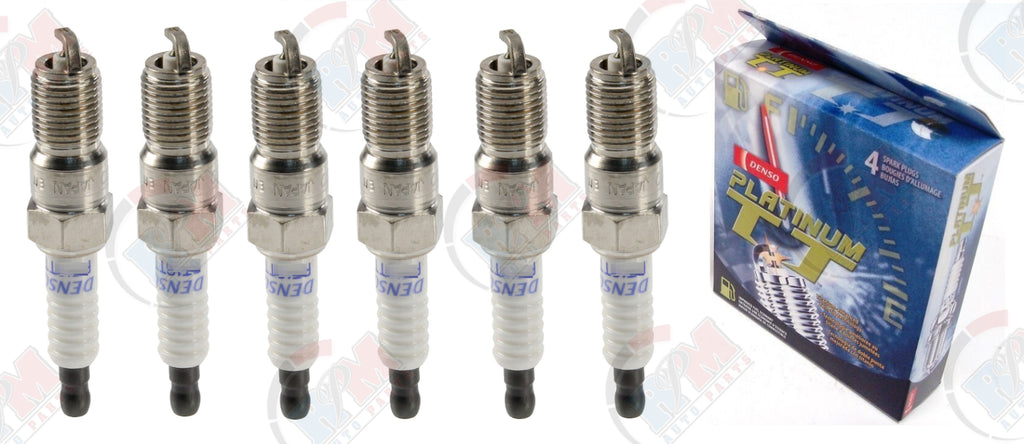 DENSO "PLATINUM" TT Spark Plugs Set of 6 for 1998-2006 Mercury Mountaineer 4.0L