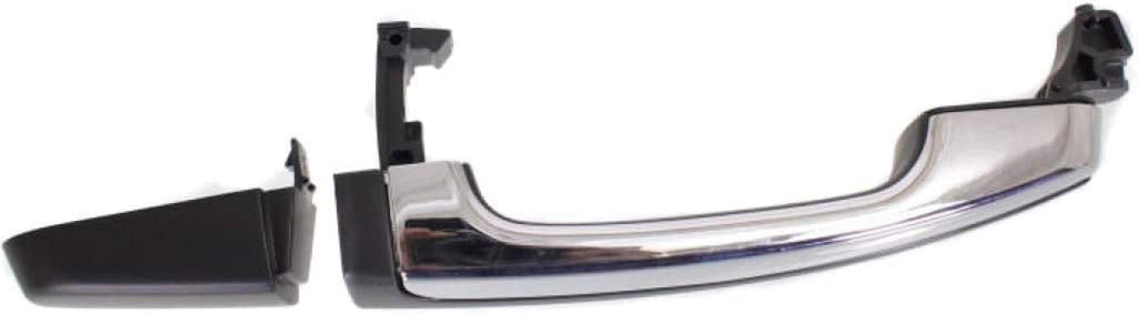 for Ford Taurus X Exterior Door Handle Front - Passenger Side or Rear - Driver or Passenger Side | Single Piece | Primed (2008-2009) | Trim : Eddie Bauer/Limited/Sel