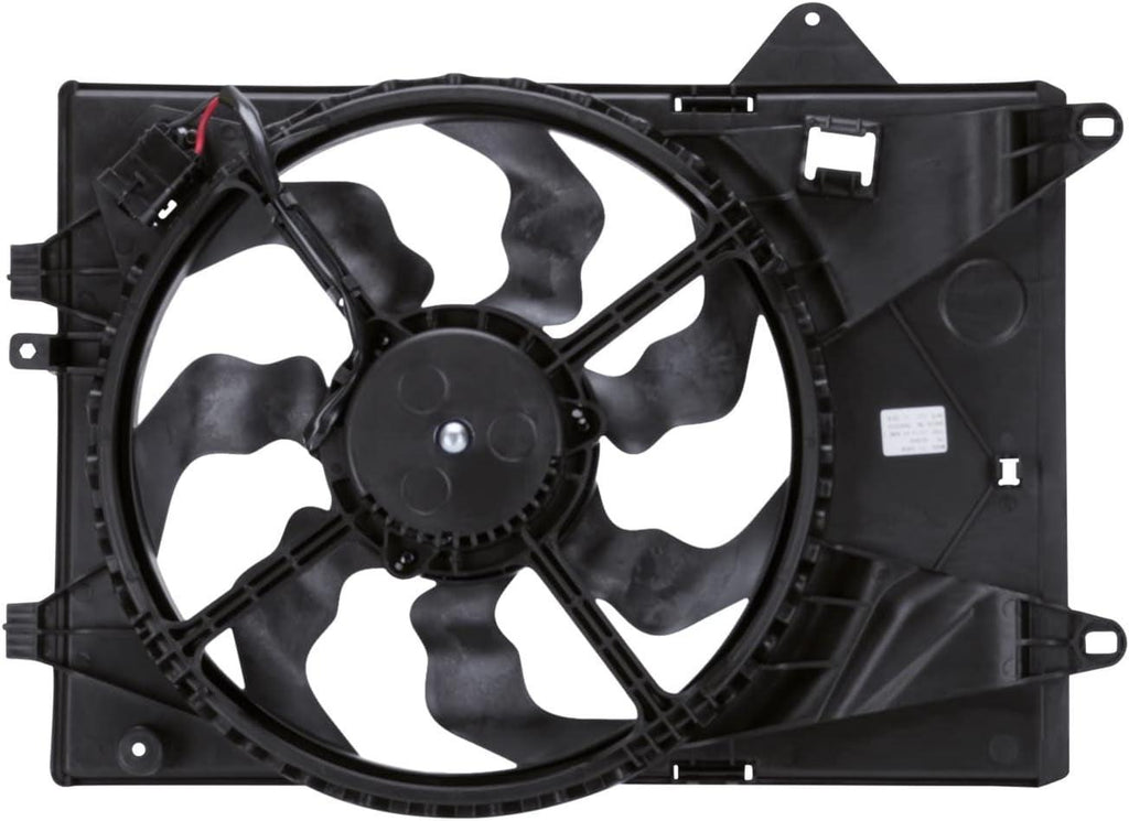 622840 Replacement Cooling Fan Assembly Compatible with Chevrolet Sonic , Black
