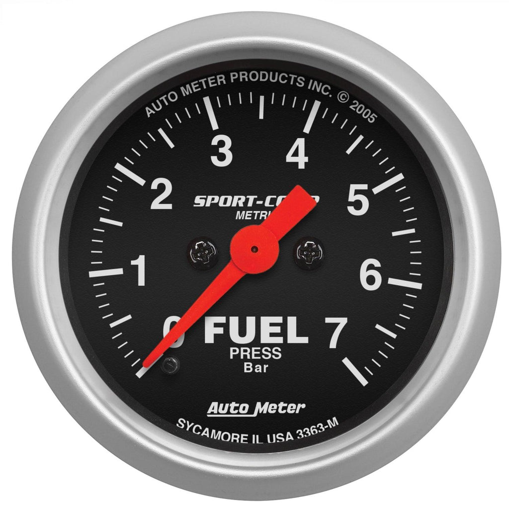 2-1/16 in. FUEL PRESSURE 0-7 BAR SPORT-COMP - greatparts