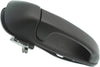 Compatible with Dodge Ram 1500 Exterior Door Handle 2002-2008 Driver Side Rear, Textured Black | Trim: All Submodels | CH1520109 | 55275685AB