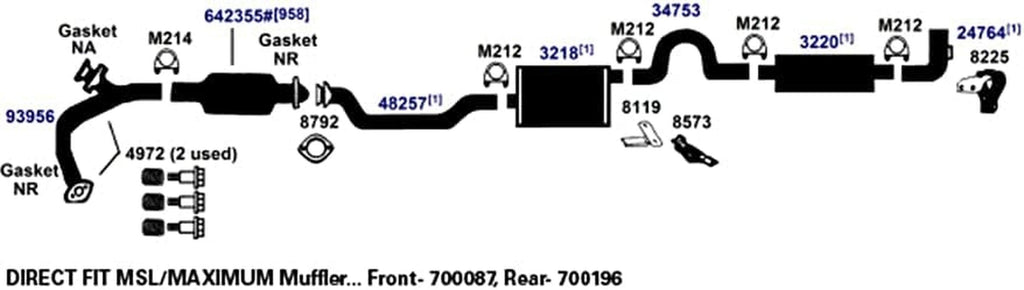 48257 Exhaust Pipe