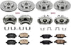 KCOE2731A Autospecialty 1-Click OE Replacement Brake Kit with Calipers