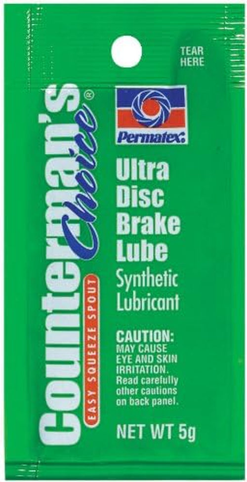 Permatex 09977-480Pk Counterman'S Choice Ultra Disc Brake Caliper Lube, 5 G (Pack of 480)