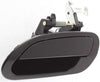 for Honda Accord Exterior Door Handle Rear, Driver Side Smooth Black 1998-2002 | Trim:All Submodels | HO1520111 | 72680S84A11