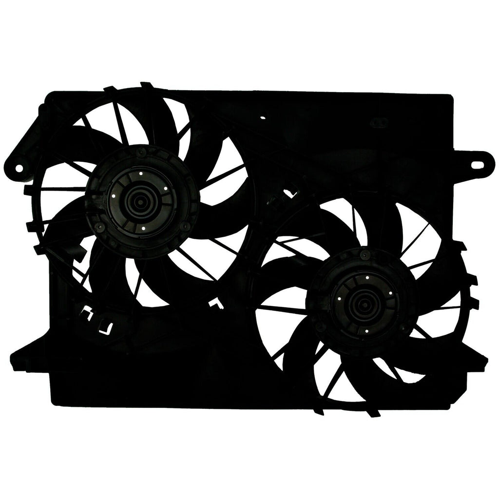 Dual Radiator and Condenser Fan for Challenger, Viper, 300, Charger+More FA70272