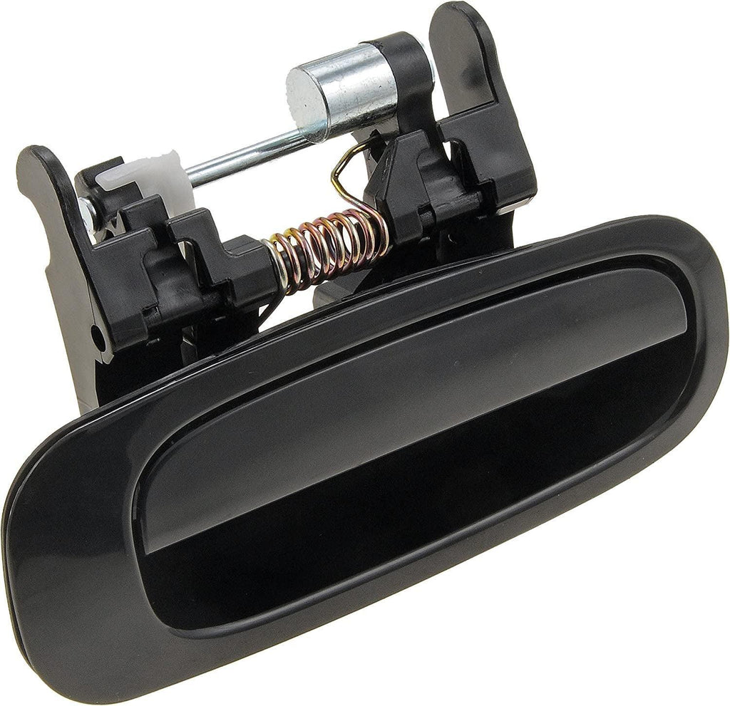 Dorman 77431 Rear Passenger Side Exterior Door Handle Compatible with Select Toyota Models, Smooth Black