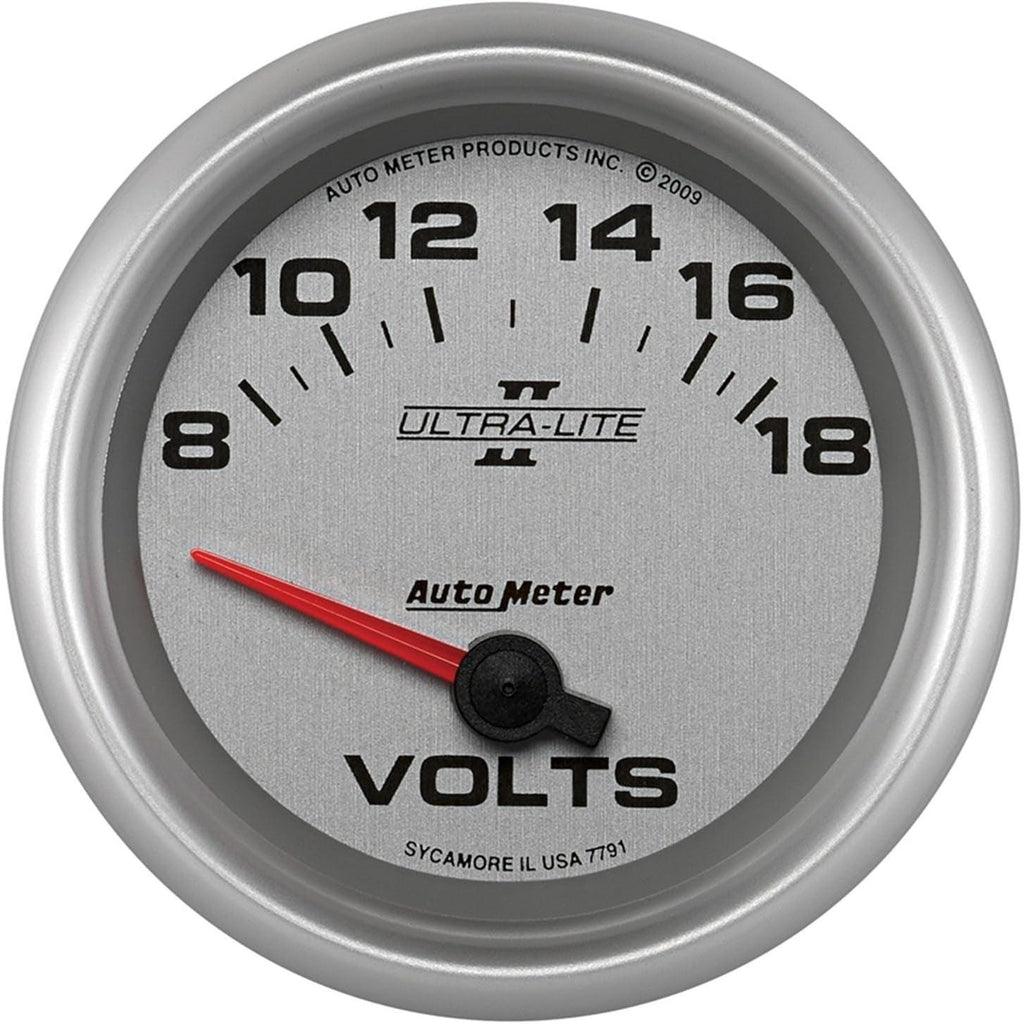 7791 Ultra-Lite Pro II 2-5/8" 8-18V Short Sweep Electric Voltmeter
