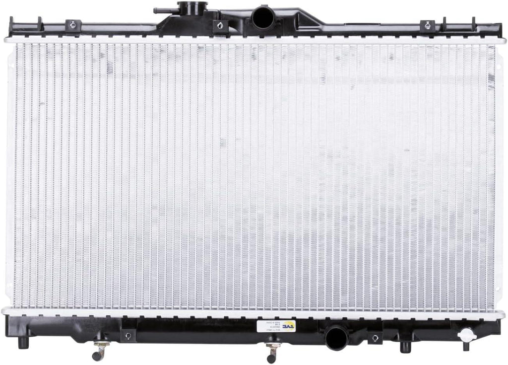 2198 Compatible with Toyota/Chevrolet 1-Row Plastic Aluminum Replacement Radiator