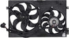OEM-RF-0212 Factory Style Radiator Cooling Fan Assembly Cooling Efficiency Improved Direct Replacement [Compatible with 1998-2007 Beetle]