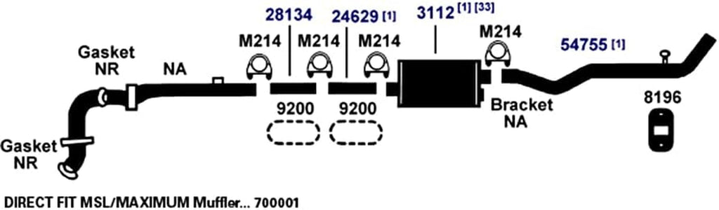 28134 Exhaust Pipe