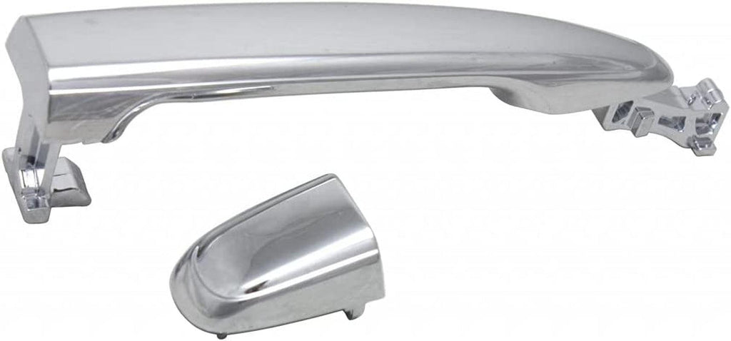 for Lexus Rx400H Exterior Door Handle Rear, Driver or Passenger Side Chrome (2006 2007 2008) | Trim: Base